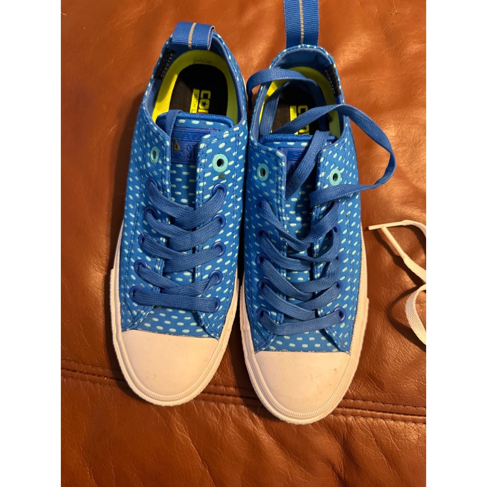 Converse Women's size 8‎ CTAS II OX Soar/Fresh Blue & White All Star